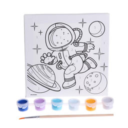 Картина по номерам для детей Полёт в космос, 15?15 см