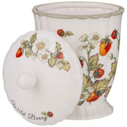 БАНКА С КРЫШКОЙ LEFARD STRAWBERRY 11*16,5 СМ 600 МЛ  фото 4
