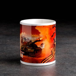 Кружка сублимация С днем Победы 9 мая, c нанесением - Дарим красиво фото 3