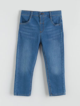 Beli Lastikli Erkek ?ocuk Jean Pantolon