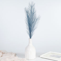 Ветка декоративная 5 веток 75 см / GT-158 /уп 1200/ (Синий) - ГалеонТрейд фото 5