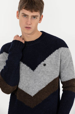 U. S. Polo Assn Мужской темно-синий свитер - U.s. polo assn фото 13