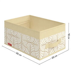 Короб стеллажный без крышки, 35*25*16 см, BOTANIC LILAC, шт - Valiant фото 18