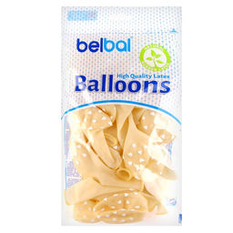 Воздушные шары латексные 14" «Сердца белые», 25 шт., шелкография