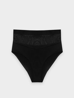 Цена за 2 штуки! Трусы женские макси в черном цвете - Mark formelle фото 6