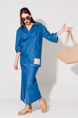 Костюм NIKVA н486-3 синий фото 2