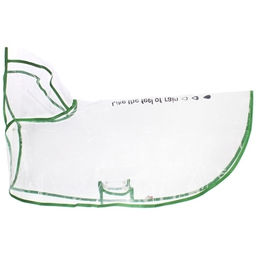 Дождевик для крупных пород собак "KOMFORT", прозрачный, р 6XL