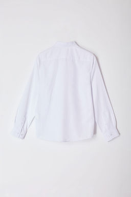 TRENDYOL MAN Beyaz Regular Fit Nak?s Detayl? Oxford Kolay Utulenebilir Smart Gomlek TMNAW25GO00035 - Trendyolmilla фото 4