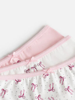 ACOOLA / Трусы детские для девочек в наборе из 3шт Andrea цвет в ассортименте  фото 2