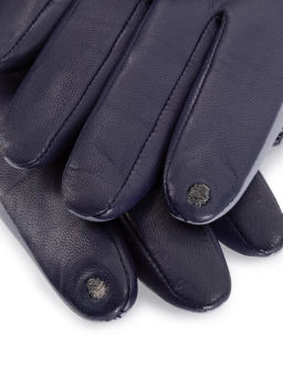 Перчатки женские ш+каш. TOUCH F-IS0065 grey/d.blue - Eleganzza фото 4