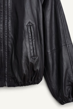 CCN LEATHER BOMBER - Zara фото 5