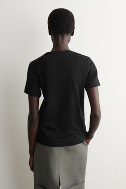 CAMISETA DE ALGOD?N DE CUELLO REDONDO - H&m фото 8