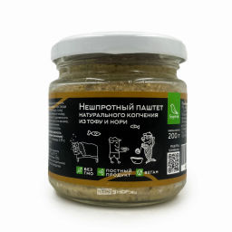 Нешпротный паштет натурального копчения из тофу и нори Соймик, 200 г Акция