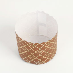 Цена за 20 шт. Форма бумажная для кекса, маффинов и кулича ХВ новая 70 x 60 мм - Simaland фото 2