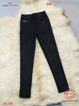 Детские брюки джинсы для девочки