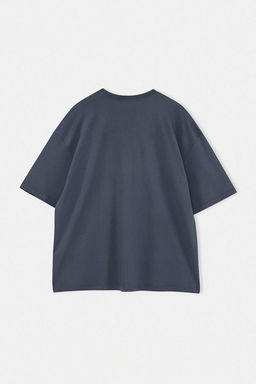 Trendyolmilla Man Buyuk Beden Koyu Kahverengi Oversize Hayvan Bask? ve Nak?sl? %100 Pamuklu T-Shirt TMNSS24BF00018  фото 10