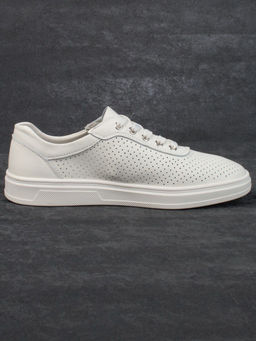 05-PDXL143-2 BEIGE Кроссовки женские (натуральная кожа) - Фабричный китай фото 12