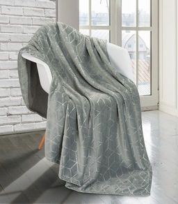 Покрывало-плед Ночная гавань фланель 150*200 см.