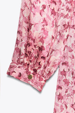 SHORT DRESS WITH A FLORAL PRINT - Zara фото 11