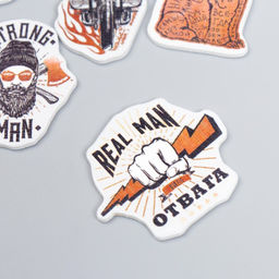 Декор для творчества дерево «Брутальность» набор 6 шт.