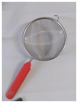 Дуршлаг из нерж стали с пластик. ручкой Tagliatelle, диа 10 см арт.985501 - Mallony фото 3