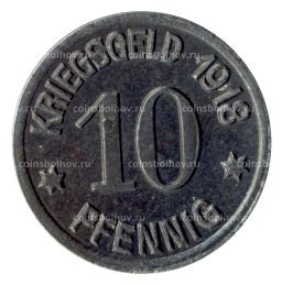 10 пфеннигов 1918 года Германия  Нотгельд (Кобленц)