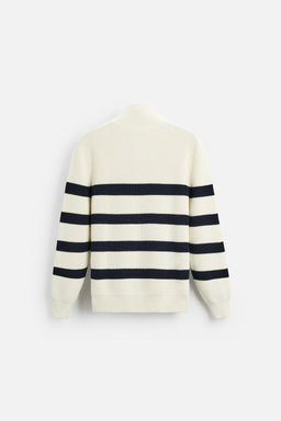 ZIP HIGH NECK SWEATER - Zara фото 7