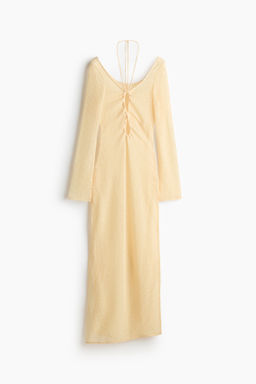 Vestido playero en punto holgado