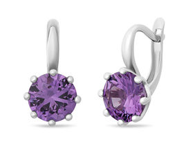 Серьги, синт.александрит, СПН4233