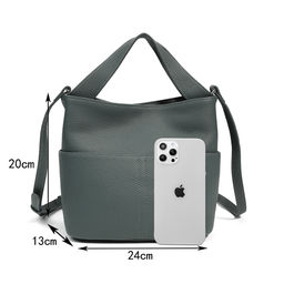 Женская сумка, кожа, MIRONPAN 560608 Темно-серый  фото 14