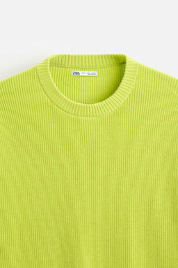 TEXTURED COTTON SWEATER - Zara фото 9