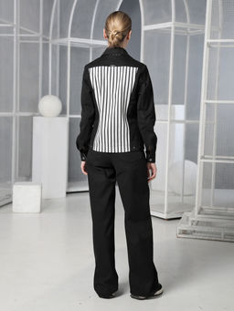 25212 Жакет черный - Dizzyway фото 3