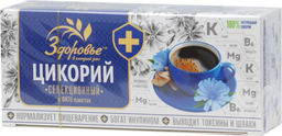 Здоровье. Цикорий (селекционный в фитопакетах) карт.упаковка, 27 пак.