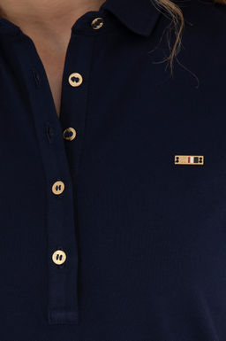 Женское темно-синее трикотажное платье Неожиданная скидка в корзине - U.s. polo assn фото 7