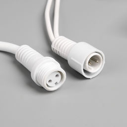 Гирлянда «Бахрома» 3×0.9 м, IP65, УМС, белая нить каучук, 144 LED, свечение мульти, 220 В
