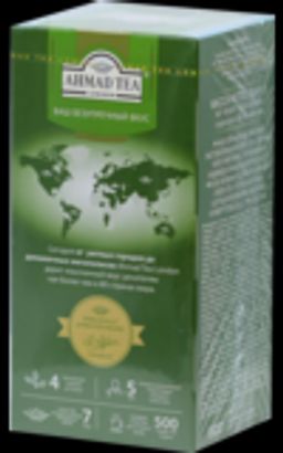 AHMAD TEA. Green tea карт.пачка, 25 пак.