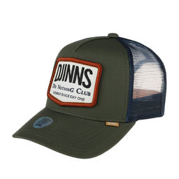 Бейсболка DJINNS арт. HFT Nothing Club 2 HeatDye (оливковый)