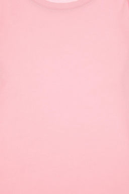 K_z _ocuk A__k Pembe _rme Elbise Sepette S_rpriz _ndirim - U.s. polo assn фото 3
