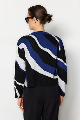 Saks Desenli 2li Bluz-H?rka Triko H?rka TWOAW23HI00223