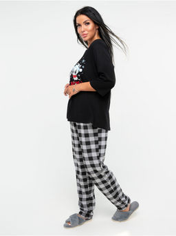 Пижама "Давай дружить" черный