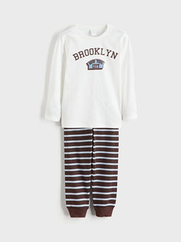 Bisiklet Yaka Erkek ?ocuk Pijama Tak?m?