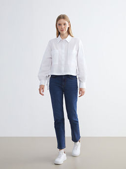 Oversize Poplin Kad?n G?mlek