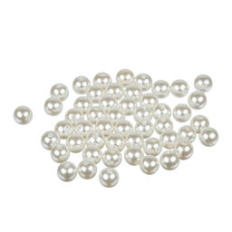 Бусина Zlatka пластик PB-3 10 мм 50 шт 2 шт №01 белый