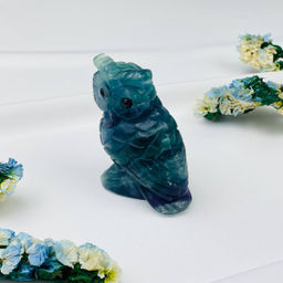 Фигурка "Сова" из Флюорита