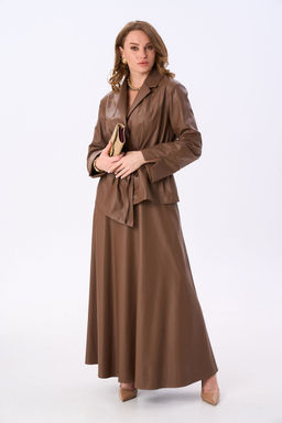 Жакет NIKVA н918-9 шоколад фото 5