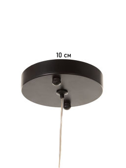 Светильник «Нью-Йорк» 1×15 Вт Е27 черный 17×17×100 см