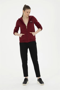 Женский бордово-красный свитшот Неожиданная скидка в корзине - U.s. polo assn фото 4