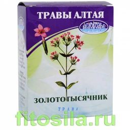 Золототысячник, трава, 50 г (коробочка), чайный напиток