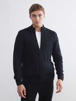 Standart Kal?p Dik Yaka Erkek Triko H?rka