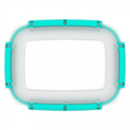 Контейнер для продуктов 0,8л, 17,3х13,1?х8,2см, с клипсами, уплотнитель, полипропилен, подходит для СВЧ (Россия) - Домашняя мода фото 5